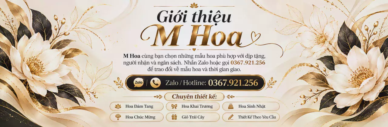 Ảnh bìa Shop hoa tươi Xã Long Hưng Cần Thơ - Một món hoa, nhiều điều muốn nói